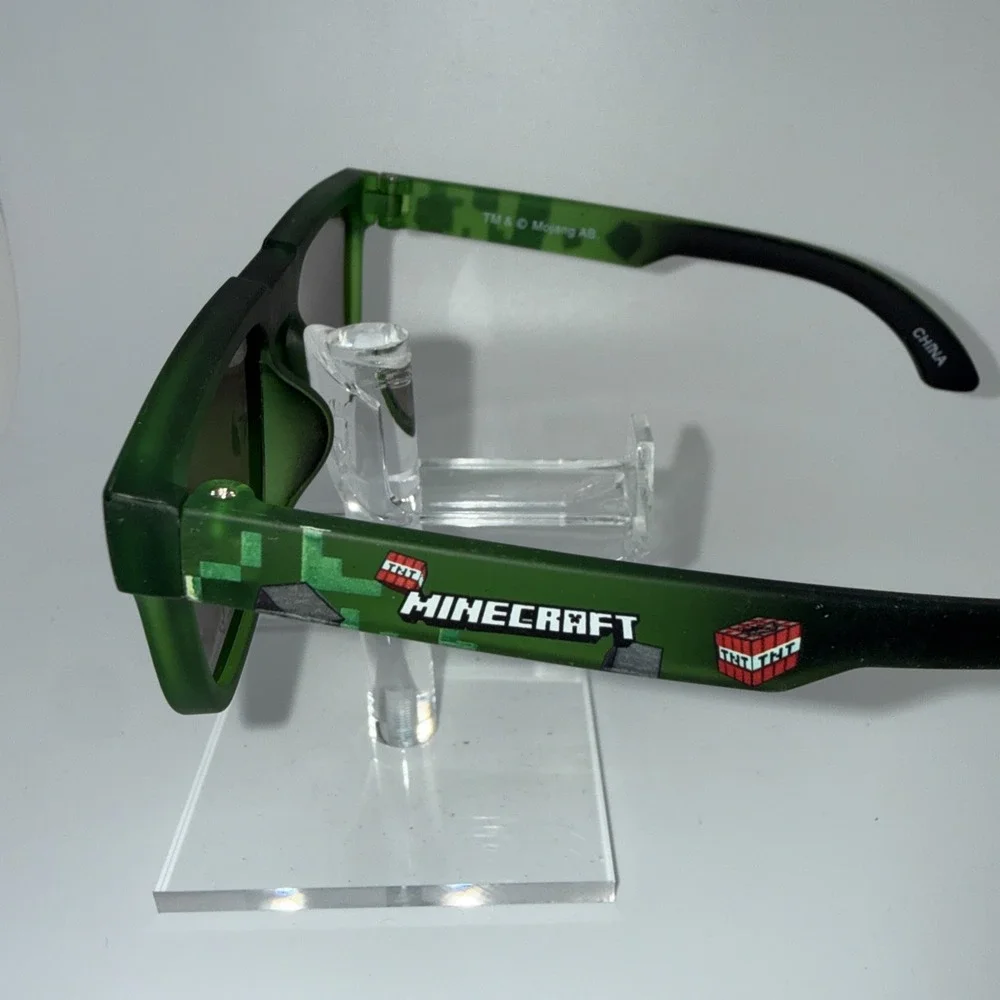 Official Minecraft Sunglasses Kids UV400 Protection, One Size Fits Most Kids